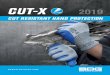 CUT RESISTANT HAND PROTECTION - Bob Dale Glovespdf.bobdalegloves.com/pdf/BDG_Cut-X(17x11)email.pdf · 99-1-9623* 6-11 (XS-X2L) HPPE Cut Resistant Gloves + High Performance Polyethylene