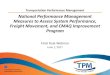 Transportation Performance Management National Performance … · 2017-05-31 · National Performance Management Measures to Assess System Performance, Freight Movement, and CMAQ