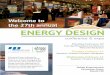Welcome to the 27th annualduluthenergydesign.com/Content/Documents/Agendas/... · High Performance Mechanical Systems for Houses That WorkTM (Harborside 203) High Performance Mechanical