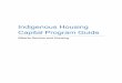 Indigenous Housing Capital Program Guide · 2020-07-14 · Indigenous Housing Capital Program Guide | July 2020 2 Terminology Affordable Housing Housing is considered “affordable”