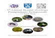 5th Annual Botany-Zoology Postgraduate Symposium 2016... · 2016-04-12 · 12.00-12.15 Aoife Delaney Botany Lecture Theatre 12.15-12.30 Qiang Yang (Marvin) Botany Lecture Theatre