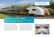 Desiro HC RRX en - Siemens...The Desiro HC RRX The RRX is designed as a four-car electrical multiple unit. The combination of single-deck tractive units and double-deck trailer cars