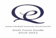Sixth Form Guide 2019-2021...A Sixth Form prospectus and application form will be issued from this date. 8 March 2019 Sixth Form applications to be submitted to the school by this