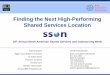 Finding the Next High-Performing Shared Services Location · BCI’s Corporate Consulting Services Delivering Strategic Solutions to Corporations Business case development/scenarios