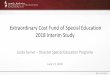 Extraordinary Cost Fund of Special Education 2018 Interim ... · BOARD OF EDUCATION OF HENDRICK HUDSON SCHOOL DISTRICT V. ROWLEY - 1982 •The U.S. Supreme court's first interpretation
