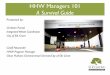 HHW Managers 101 A Survival Guide - College of Continuing ... · HHW Managers 101 A Survival Guide Presented by: Christian Punsal . ntI egrated Waset Coodinatr or . City of Elk Grove