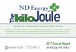 enter for Sustainable Energy at Notre Dame · in this report the 2017 achievements in energy-related research and education at Notre Dame. ... generator, hand-crank generator, hydroelectric