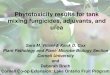 Phytotoxicity results for tank mixing fungicides, adjuvants, and urea · 2015-07-22 · Deborah Breth . Cornell Co-op Extension: Lake Ontario Fruit Program • Powdery Mildew –