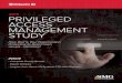 2015 PRIVILEGED ACCESS MANAGEMENT STUDY · These are among the questions we set out to answer in the 2015 Privileged Access Management Study, sponsored by Hitachi ID Systems, and