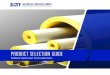 PRODUCT SELECTION GUIDE - BuildSite · MIL-DTL-24244 NRC1.36; ASTM C795 ASTM E84, FHC 25/50, CAN/ULC S102.2 Micro-Lok® HP Ultra is a pre-formed fiberglass pipe insulation with a