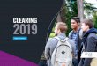CLEARING 2019 - Student marketing and recruitment solutions · for recruitment teams across the sector. We recognise the importance of planning your marketing investment well ahead