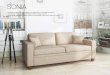 SONIA - skandimebeles.lv · SONIA Compact enough for any living space, but opens into a comfortable sofa bed with minimum effort. 2-fold action offers comfort of a bed in a sofa