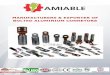 MANUFACTURERS & EXPORTER OF BOLTED ALUMINIUM … · 2018-09-25 · AMIABLE IMPEX. Email – info@amiableimpex.com Tel. +91-9594899995 URL – Page 4 of 6 Bolted Aluminium Connector
