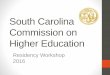 South Carolina Commission on Higher Education · 62-602. Definitions N. “Resident” for tuition and fee purposes is defined as an independent person who has abandoned all prior