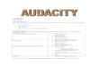CLASS XI · Introduction and Recording Audio What is Audacity ? Audacity is a free audio recording software program Why Audacity? Audacity eliminates the need for a stand-alone audio