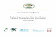 Government of Belize Technology Action Plan for Climate ... · Development and Immigration in the preparation of Belize’s Technology Action Plan (TAP) for Climate Change Adaptation