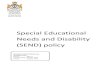 Special Educational Needs and Disability (SEND) policys3-eu-west-1.amazonaws.com/merchant-images-word... · Information about SEND: Parents must notify the Head in writing if they
