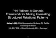 P-N-RMiner: A Generic Framework for Mining Interesting ... · What will we ﬁnd? For example: “many people aged 30–45 check in somewhere both between 7.30 and 8.30 in the morning