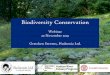 Biodiversity Conservation webinar slides 11-20-2019 · The NYS program is administered by the NYS Dept of Environmental Conservation. Regulations that Help to Protect Biodiversity