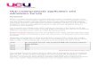 UCU undergraduate application and admission survey · admission process, half (49.33%) of respondents are involved in admission as part of a broader academic role. Nearly a third