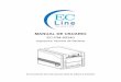 Manual del Usuario EC-PM-80340 · 2019-11-21 · 5. Especificaciones. Modelo EC-80340 Velocidad de impresión 300mm/seg. Rodillo de papel Ancho del papel: 43/58//70/80/82mm Diámetro