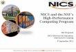 NICS and the NSF's High-Performance Computing Programigmcs.utk.edu/sites/...XSEDE-UT_seminar-2011-09-08.pdf · 9/8/2011  · XSEDE Characteristics: •XSEDE forms the foundation of