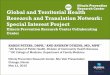 Global and Territorial Health Research and Translation ... · Illinois Prevention Research Center, Site Visit Presentation Chicago, Illinois . May 11, 2015 . ... • 2. To contribute