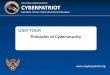 AIR FORCE ASSOCIATION’S CYBERPATRIOTut027.utwg.cap.gov/wp-content/uploads/2018/08/Unit4-PrinciplesofC… · 4. Can be compromised via wireless 5. Applications collect information