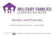 Gender and Financesmilitaryfamilieslearningnetwork.org/wp-content/uploads/2019/05/GenderAnd...Economics Letters, 146, 143-146. 5. 2014Teens and Personal Finance Survey •Key findings