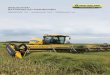 SPEEDROWER SELF-PROPELLED WINDROWERS · 1990s: New Holland built on the style improvements from the 1980s and updated the hydraulic system. New configurations and tire options aided
