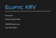 ELLIPTIC KRV - Mathematics · 2018-05-19 · ELLIPTIC KRV Emma Qin Mentor: Florian Naef PRIMES Conference May 19th, 2018. GRAPHICAL REPRESENTATIONS corresponds to THE ASSOCIATIVE