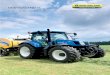 NEW HOLLAND T6 - CNH Industrial · Rated power [hp(CV)] Max power [hp(CV)] T6.120 T6.140 T6.150 T6.160 T6.155 T6.165 T6.175 121 121 133 143 126 137 154 Horsepower Engine speed EPM