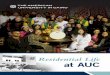 Residential Life at AUC - Brochure... · 2017-09-13 · The iconic educational institution is a local hub known for its vibrant community of students and faculty. AUC student housing