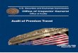 Audit of Premium Travel - SEC · Audit of Premium Travel September 29, 2008 Report No. 447 2 OFM will approve lodging, meals and incidental upgrades in unusual circumstances, such