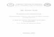 Mgr. Rastislav HodÆk · Bratislava 2012. The dissertation thesis was performed during the full-time study at the Department of Nuclear Physics and Biophysics. Submitter: Mgr. Rastislav