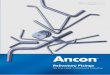 Refractory Fixings - Ancon...2 Tel: +44 (0) 114 275 5224 Fixings For the Heat Treatment Industry Ancon manufactures fixings for most types of insulation material, such as fibre linings,