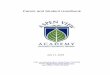 Parent and Student Handbook - Aspen View Academy · • 15Book fines • 16School parties • 16Birthday parties • 16Valentine card exchange • 16Uniform . Aspen View Academy Parent