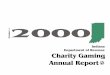Indiana Department of Revenue Charity Gaming Annual Report · other annual meeting of its membership, charity gaming events may only be conducted in the county where the Indiana principal