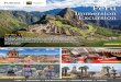 President's Council Peru Immersion Excusion 2020 · Cusco Arequipa. South Paci˜c Ocean. Saturday, April 18, 2020 // Arrive Lima, Peru. Arrive anytime and take the walkway from the