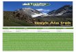 ISSYK ATA TREK - Trekking in Kyrgyzstantrekking.kg/pdf/issyk_ata_trek.pdf · 2018-04-04 · Min Jilki - Pervomaiskiy pass - Ashu Tor Trek over Pervomaiskiy pass (4200 m) with an amazing