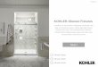 KOHLER Shower Fixtures · Shower Doors. In addition to a wide selection of invigorating showerheads, body spray, and handshower systems, leading edge digital showers, precision water