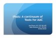 iPads: A continuum of Tools for AAC€¦ · Support/Teaching materials “part of the package” High production costs and low demand led to high costs and strict funding guidelines