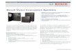 Bosch Voice Evacuation Systems - Bromindo · BOSCH Voice Evacuation Systems All Bosch voice evacuation systems include all the necessary features to provide an effective voice evacuation