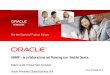Oracle Primavera P6 Reporting & Analyticsipma.it/ipma_/images/S.Lentini_Oracle.pdf · 2017-01-17 · Oracle Primavera P6 Reporting & Analytics Stefano Lentini– Oracle Primavera