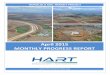 April 2015 MONTHLY PROGRESS REPORT - Honoluluhartdocs.honolulu.gov/.../dsweb/...progress-report.pdf · This report and all subsidiary reports are prepared for the Federal Transit