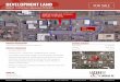 DEVELOPMENT LAND FOR SALE - LoopNet · Service Organization, Day Care Facility, Indoor Fitness or Athletic Facility, Retail • Additional adjacent property to the West - 8646 W