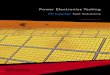 PV Inverter Test Solutions - chromaate.com · A PV system is an energy system which directly converts energy from the sunlight into electricity. Once light hits the solar cell (array),
