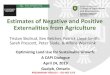Estimates of Negative and Positive Externalities …...Canadian Agricultural Externalities Introduction Estimates of Negative and Positive Externalities from Agriculture 2019-04-24