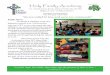 issue #018 Holy Family Academy · Holy Family Academy 112 - Fourth Avenue, Brooks, Alberta T1R 0Z1 403-362-8001 March 2016 Newsletter Principal: Lorraine Spence Vice Principal: Mike