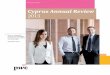 Cyprus Annual Review 2013 - PwC · most complete global professional services network. The PwC network, which employs close to 180,000 people in 158 countries, provides us with the